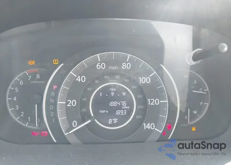 2013 Honda Cr-V Ex z USA, uszkodzony, nr VIN 5J6RM4H55DL053827